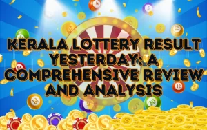 kerala lottery result yesterday